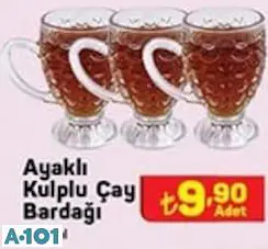 AYAKLI KULPLU ÇAY BARDAĞI AYAKLI KULPLU ÇAY BARDAĞI